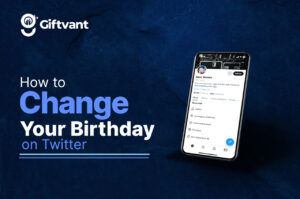 How to change twitter birtday