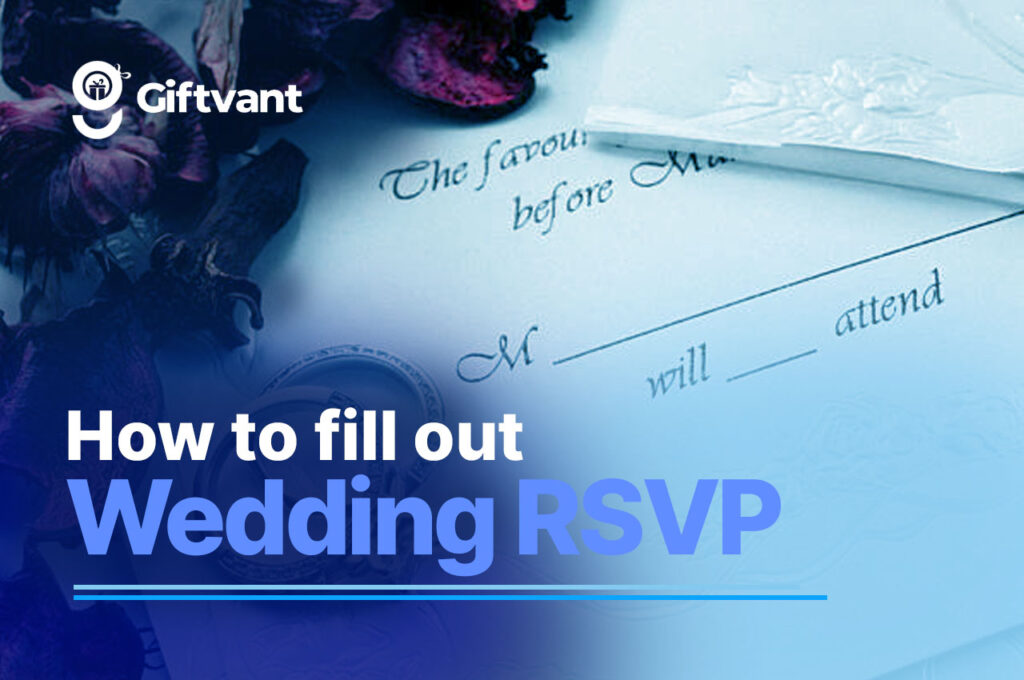 How to fill out wedding rsvp
