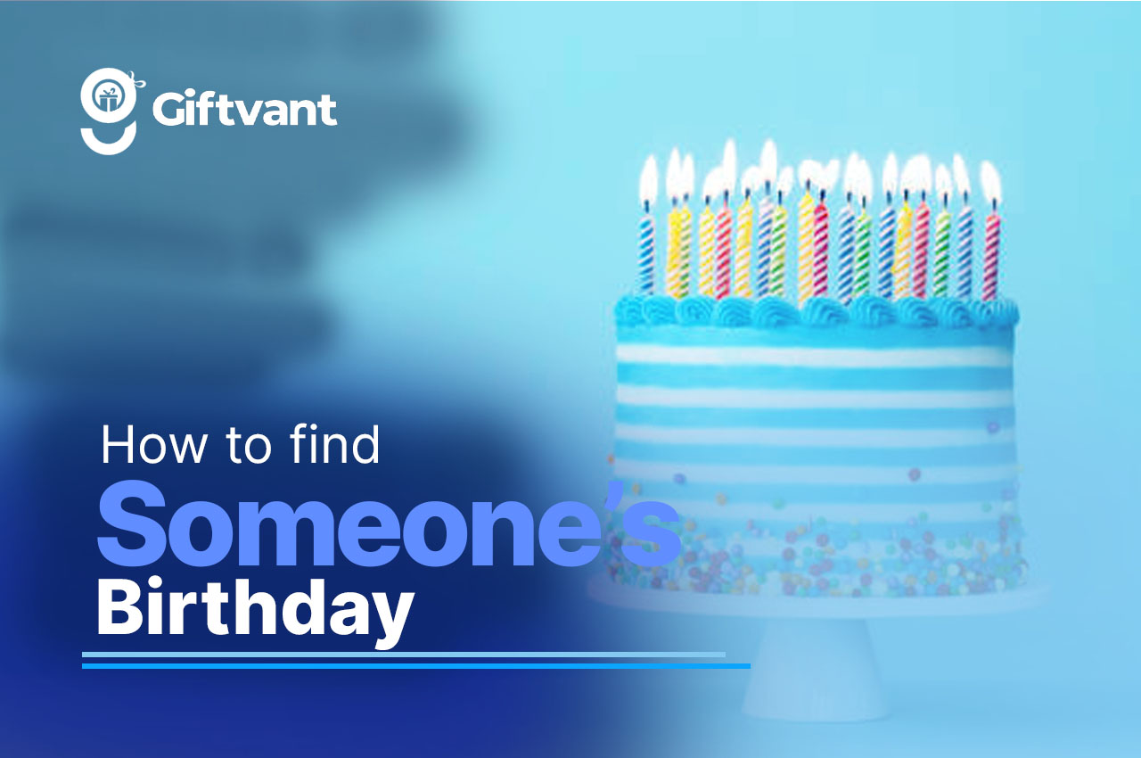 How to find someone birthday