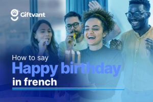 How to say happy birthday in french