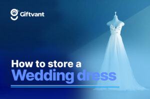 how to store a wedding