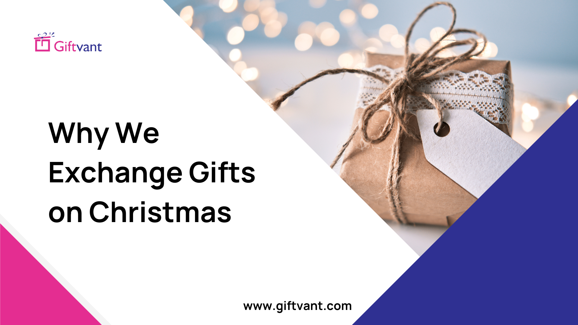 why do we exchange gifts on Christmas