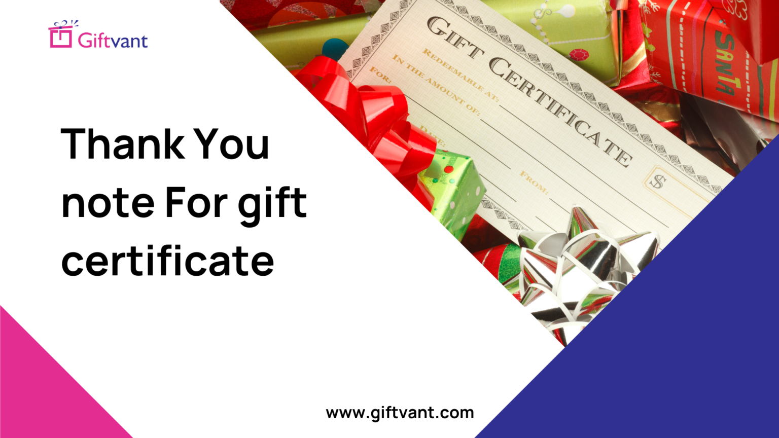 How to Write a Thank You Note for a Gift Certificate