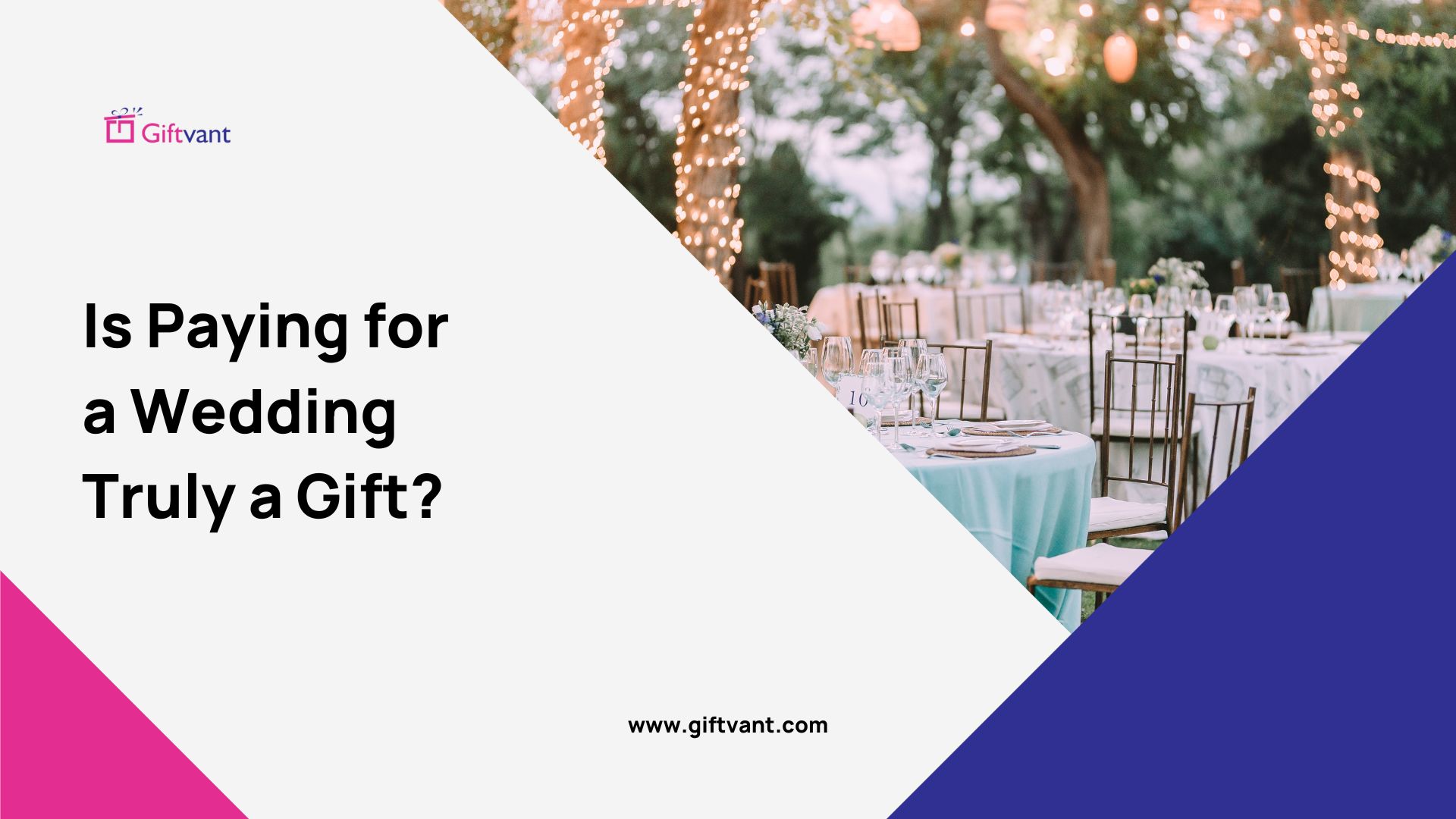 is paying for a wedding considered a gift