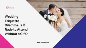 is it rude to go to a wedding without a gift