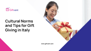 Give giving etiquette in Italy