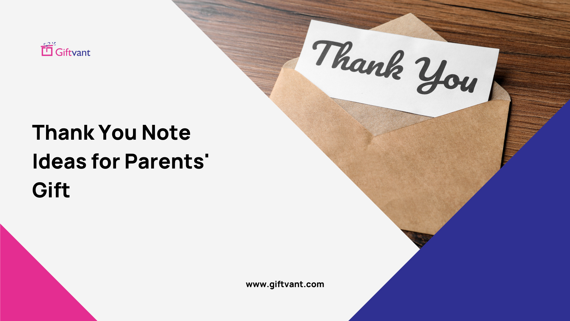 thank you note for gift to parents